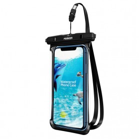 FONKEN Casing Anti Air Smartphone Waterproof Case Underwater Bag for 4-6.5 Inch Smartphone - FO176 - Black