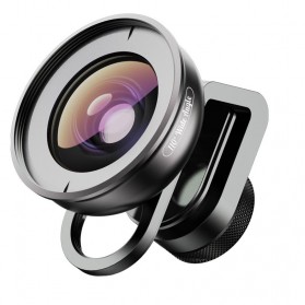 APEXEL Lensa Kamera Smartphone Universal Clip 110 Wide Angle Lens - APL-HD5W - Black - 1