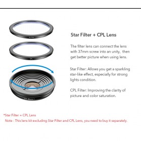APEXEL Lensa Kamera Smartphone Universal Clip 10X Macro Lens - APL-HB10X - Black - 4