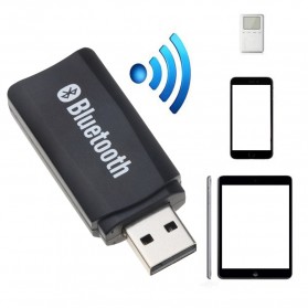 KEBIDU Wireless Bluetooth 4.0 USB Receiver Adaptor Dongle Car Speaker - ZF169 - Black