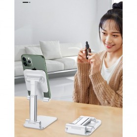 Dawndesslo Universal Smartphone Holder Stand - 0011 - White - 5