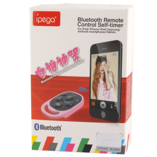 Ipega Tomsis Bluetooth Remote Control for Smartphone - PG-9019 - Black - 4 ...