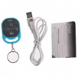Ipega Tomsis Bluetooth Remote Control for Smartphone - PG-9019 - Baby Blue - 3