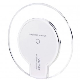 Fantasy Wireless Qi Charger for Android / iOS - SW3001 - White - 1
