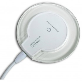 Fantasy Wireless Qi Charger for Android / iOS - SW3001 - White - 2