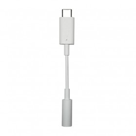 Google USB Type-C to 3.5mm Audio Jack Converter - FLK (ORIGINAL) - White - 1