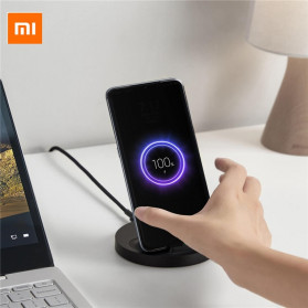 Xiaomi Vertical Wireless Charger with Flash Charging Qi Horizontal 20W - WPC02ZM - Black - 1