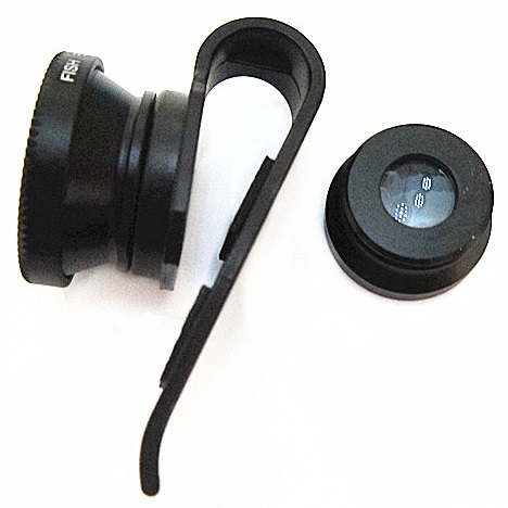 Lesung Universal Lens Kit Fisheye 3 in 1 for Smartphone 