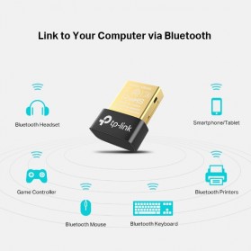 TP-Link Bluetooth 4.0 Nano USB Adapter Dongle - UB400 - Black - 3