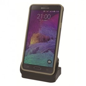 IMobi4 Desktop Charging Dock for Samsung Galaxy Note 4 - Black - 2