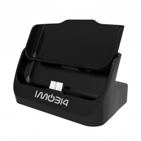 IMobi4 Desktop Dual Charging Dock for Samsung Galaxy Note 3 - Black - 3