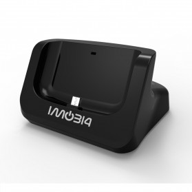 IMobi4 Desktop Dual Charging Dock for Samsung Galaxy S5 - Black - 7