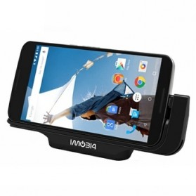 IMobi4 Horizontal Desktop Charging Dock for Google Nexus 6 - Black - 3