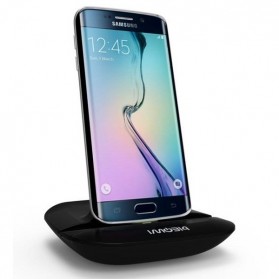 IMobi4 Desktop Charging Dock for Samsung Motorola Nokia - Black - 2