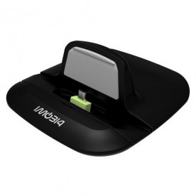 IMobi4 Desktop Charging Dock for Samsung Motorola Nokia - Black - 3