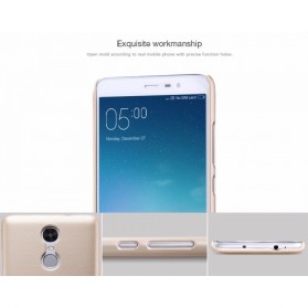 Nillkin Super Frosted Shield Hard Case for Xiaomi Redmi Note 3 / Note 3 Pro (KENZO) - Golden - 6