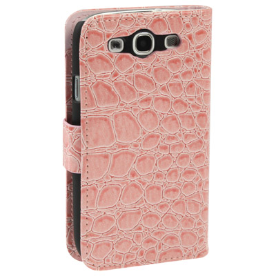 Crocodile Texture Flip Leather Case with Credit Card Slot 