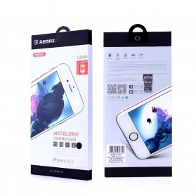 REMAX Gener Anti Blue Ray Tempered Glass 0.26mm for iPhone 6/6s - Black - 15