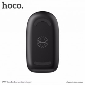 Hoco Wireless Fast Charging Docking for Smartphone - CW7 - Black - 7