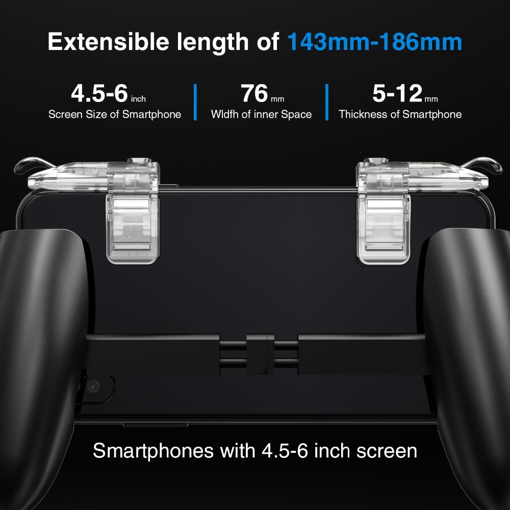 GameSir F2 Firestick Game Grip Tombol Trigger Aim Touchpad L1 R1