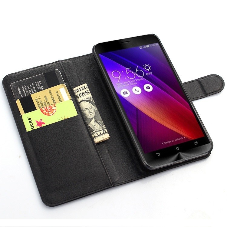 Wallet Zenfone 5 leather wallet for asus zenfone 5 black Wallet Zenfone 5 leather wallet for asus zenfone 5 black