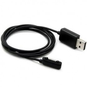 High Performance USB Magnetic Charger Cable for Sony Xperia Z1 / Z2 / Z3 - Black - 1