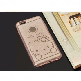 Ultra Thin TPU Case for iPhone 6 - Hello Kitty Pattern 