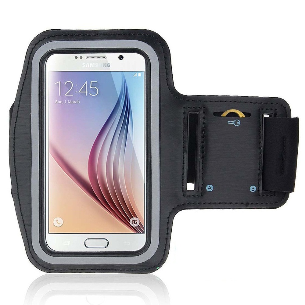 neoprene material sports armband with key storage for neoprene material sports armband with key storage for