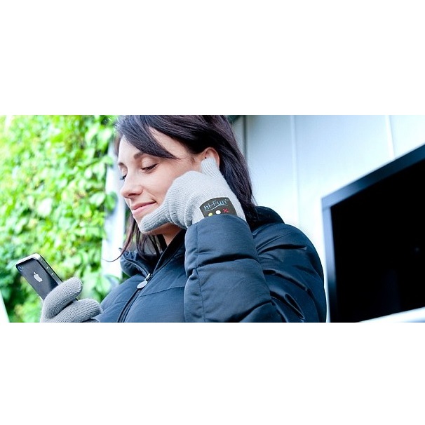 ... 3-Finger Capacitive Screen Touching Bluetooth 3.0 Hand Gloves for Smartphone - Black - 5 ...