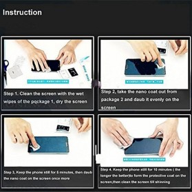 Broad Hi-Tech Screen Protector Liquid Nano untuk Smartphone - 6
