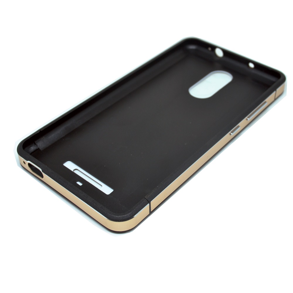 Aluminium Tempered Glass Hard Case for Xiaomi Redmi Note 3 