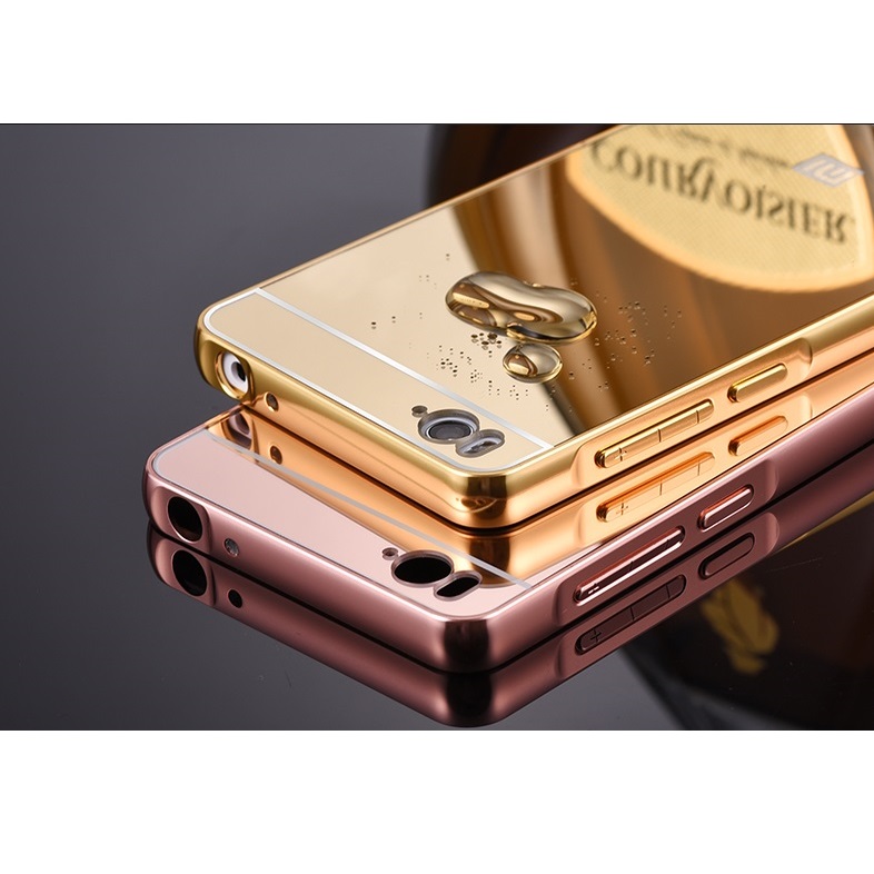 aluminium bumper with mirror back cover for xiaomi mi 4i aluminium bumper with mirror back cover for xiaomi mi 4i