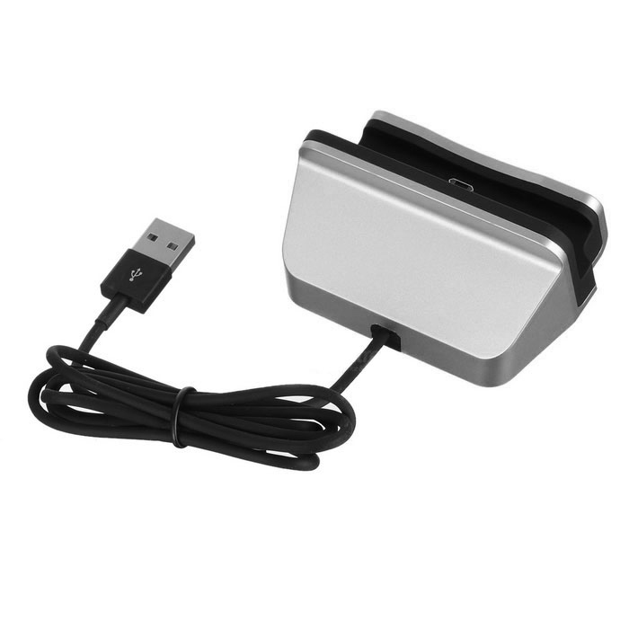 charging dock sided micro usb silver charging dock sided micro usb silver
