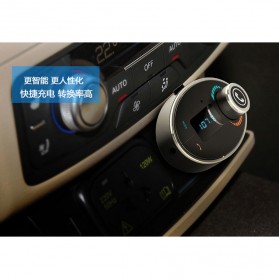 Bluetooth Car FM Transmitters with Call Function - Black - 6