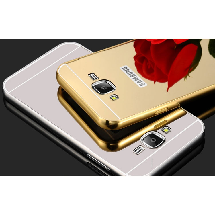aluminium bumper hardcase with mirror back cover for samsung galaxy s7 edge silver aluminium bumper hardcase with mirror back cover for samsung galaxy s7 edge silver