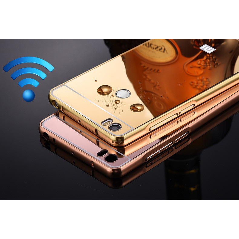 aluminium bumper with mirror back cover for xiaomi mi max aluminium bumper with mirror back cover for xiaomi mi max