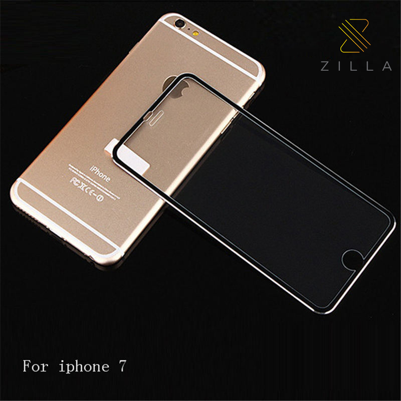 Zilla 3D Titanium Alloy Tempered Glass Curved Edge 9H for iPhone 7/