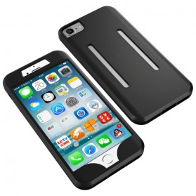 Sports Silicone Armband Case for iPhone 7 - Black - 4