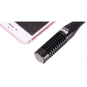 BUB Microphone for Smartphone / Laptop / Action Camera - MA-P68 - Black - 2