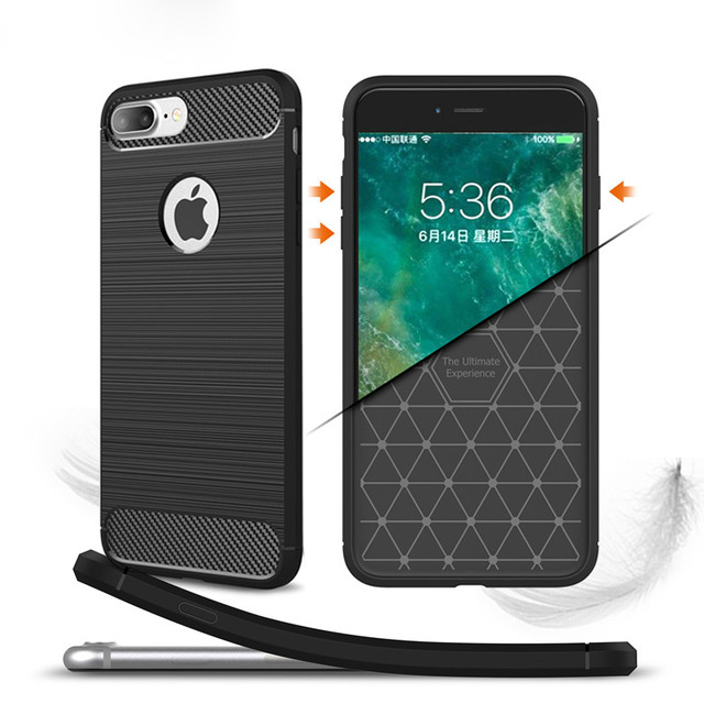 Carbon Fiber Iphone Case >> Tpu Silicone Case Carbon Fiber For Iphone 7 8 Carbon Fiber Iphone Case >> Tpu Silicone Case Carbon Fiber For Iphone 7 8