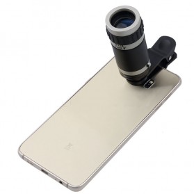 Lensa Tele Zoom 8X untuk Smartphone - Gray Silver - 2
