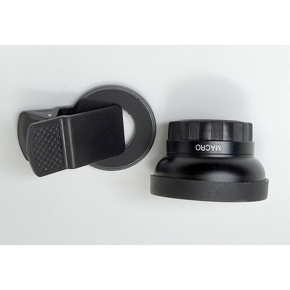 APEXEL Lensa Super Wide Angle Lens + Macro Smartphone - APL-0.45WM