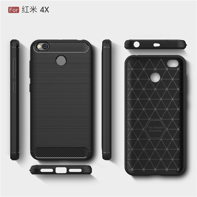 luxury protective softcase for xiaomi redmi 4x black luxury protective softcase for xiaomi redmi 4x black