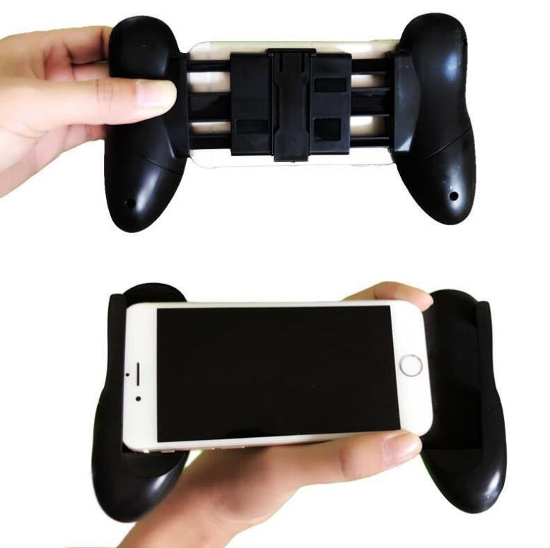 Mobile Gamepad Hand Grip Holder for Smartphone - Black - 4