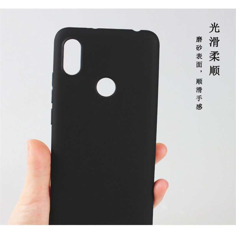 Matte TPU Softcase for Xiaomi Redmi S2 Black Matte TPU Softcase for Xiaomi Redmi S2 Black