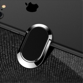 Spinner iRing Magnetic Smartphone Holder 360 Degree Rotary - Black