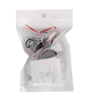 Fisheye Wide Angle Lens 180 Degree + Detachable 0.67X Wide 