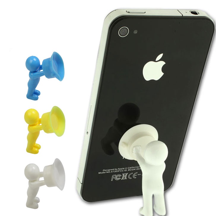 ... 3D Man Stand Hercules Mobile Phone Holder - Multi-Color - 3 ...