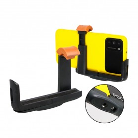 Universal Holder L Clamp for Smartphone up to 6 Inch - Black