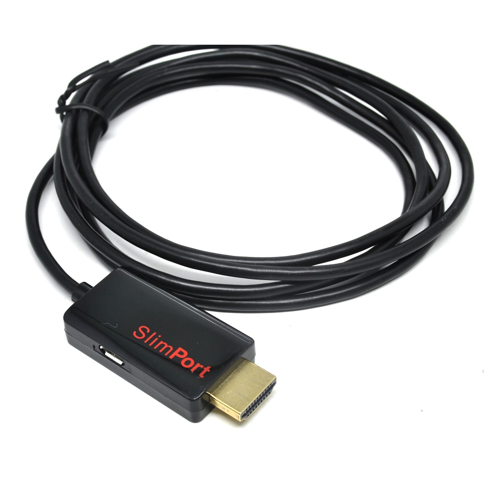 Slimport Micro USB ke HDMI 1.8 M dengan Port Micro USB 